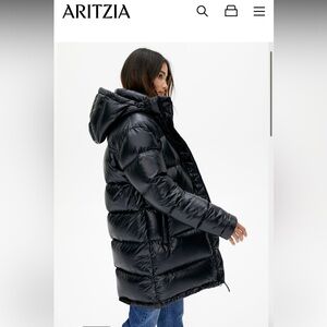 TNA The Super Puff Mid Black